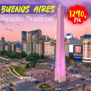 BUENOS AIRES - Feriadão Tiradentes ** R$ 1290, à vista**