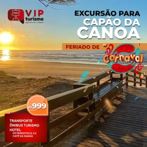 <b>🏝 CAPÃO DA CANOA 🏝 </b> Feriadão Carnaval <b>LOTADO</b>