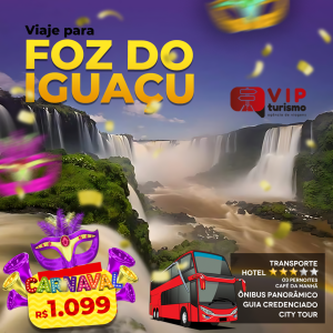 <b>🦋FOZ DO IGUAÇU 🌈 </b> Feriadão Carnaval <b>** LOTADO**</b>